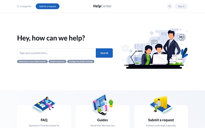 Stockholm Zendesk Help Center theme