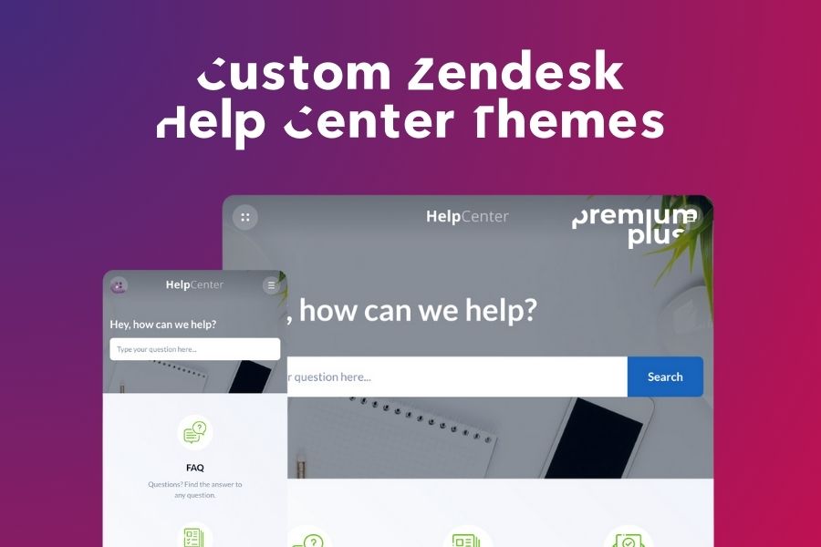 customise help centre